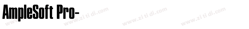 AmpleSoft Pro字体转换